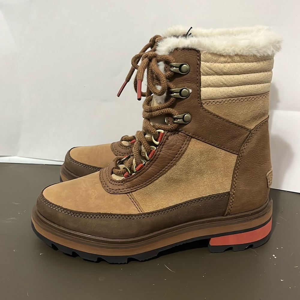 SOREL | lennox lace cozy stacked boots
